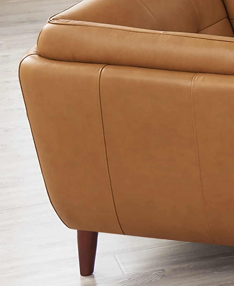 Hydeline Solana 43" Top Grain Leather Armchair