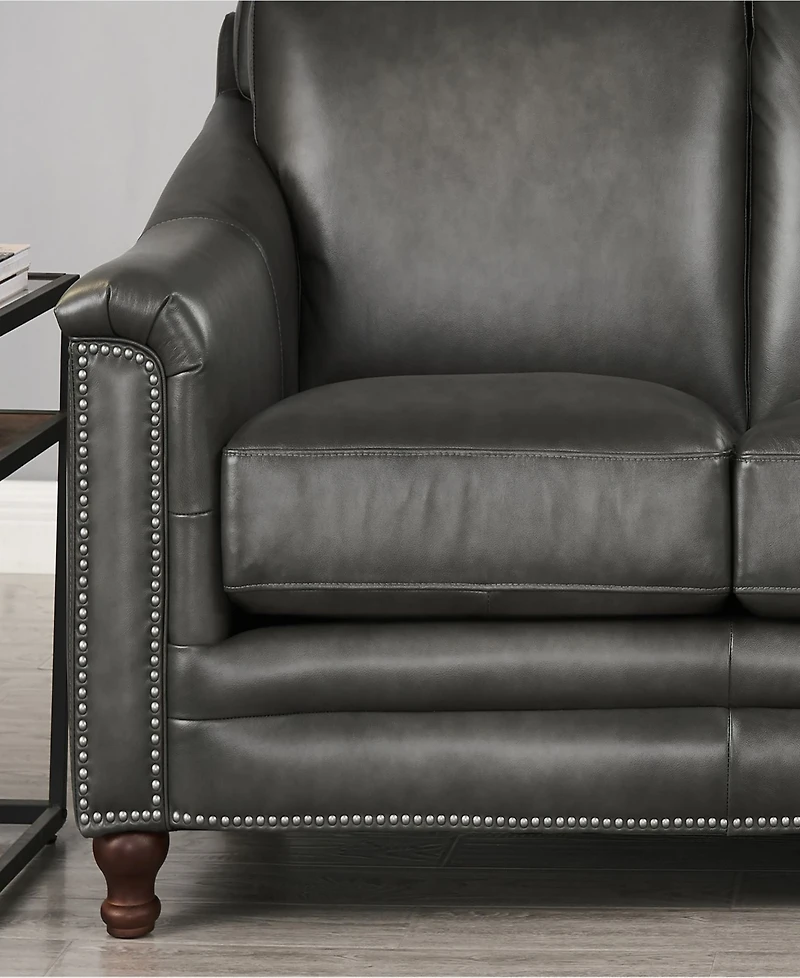 Hydeline Belfast 67" Top Grain Leather Loveseat