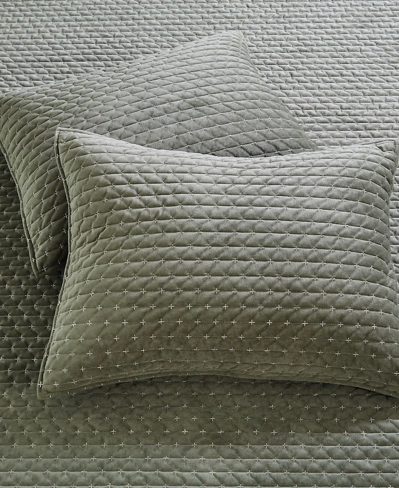 Levtex Velvet Stitch Reversible 2-Pc. Quilt Set, Twin/Twin Xl