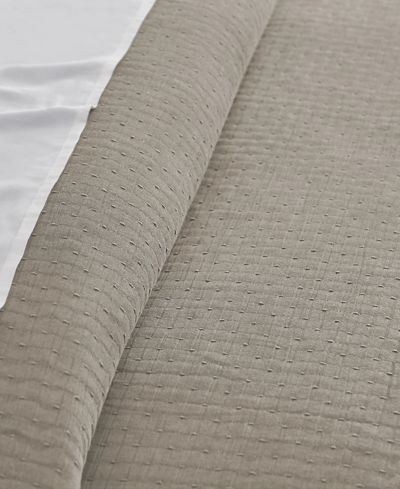 Levtex Reede Muslin Textured 2-Pc. Comforter Set, Twin/Twin Xl