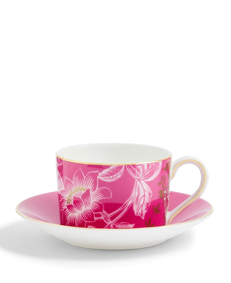 Wedgwood Wonderlust Tonquin Teacup and Saucer Set