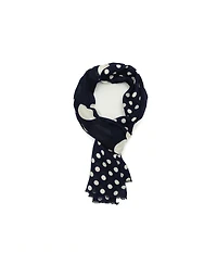 Kate Spade New York Women's Breezy Dot Viscose Oblong Scarf
