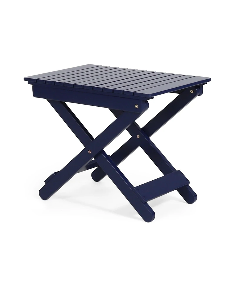 Outdoor Folding Wooden Side Table