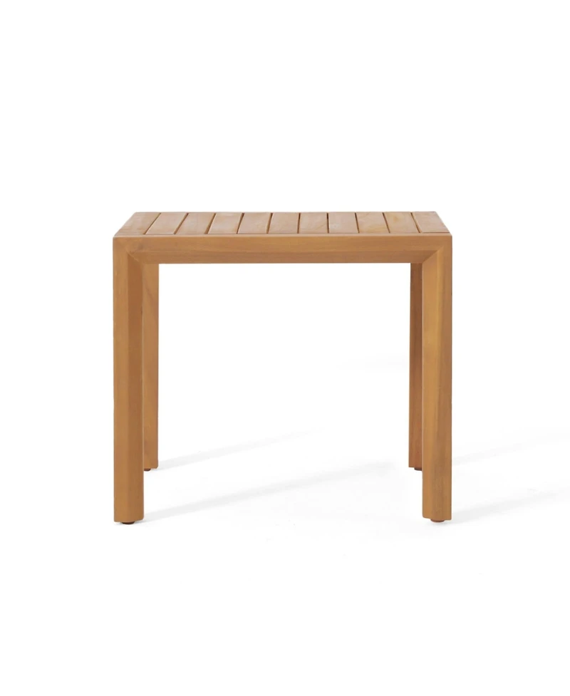 Outdoor Acacia Wood 3 Pc Chat Set