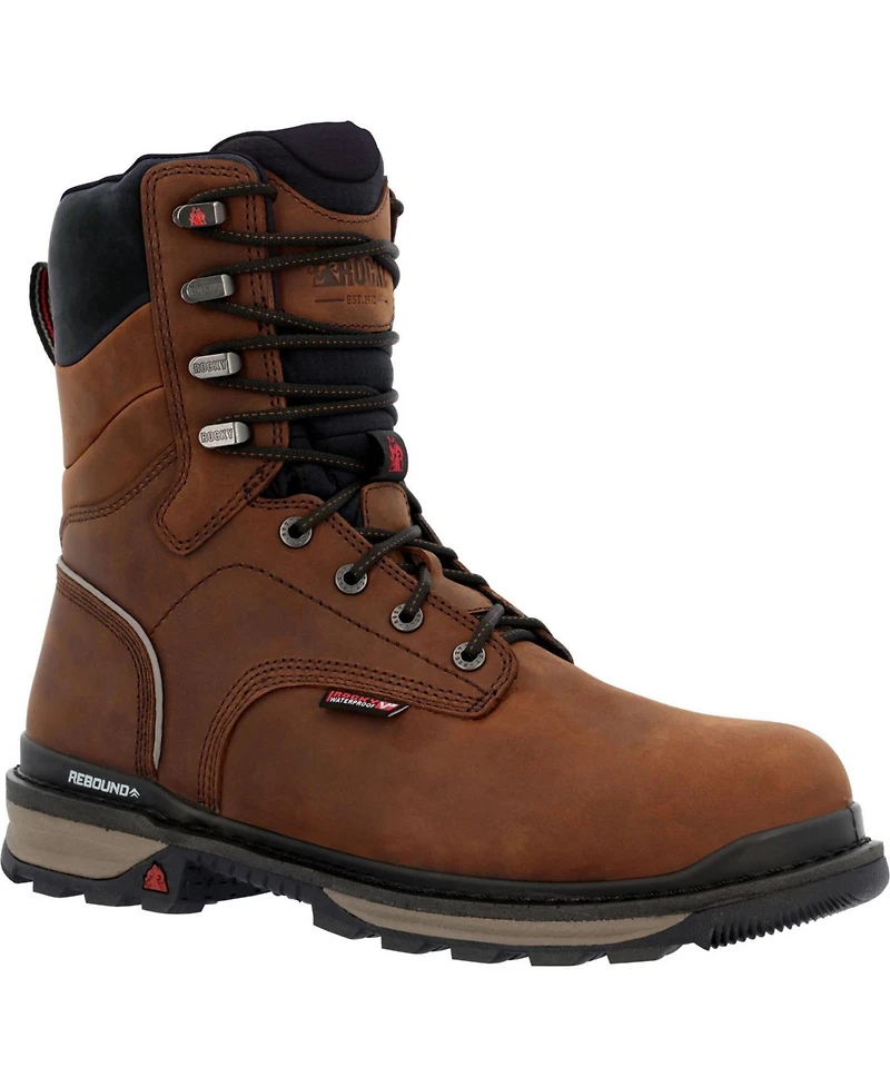 Rocky Men's Rams Horn Waterproof Composite Toe Work Boot