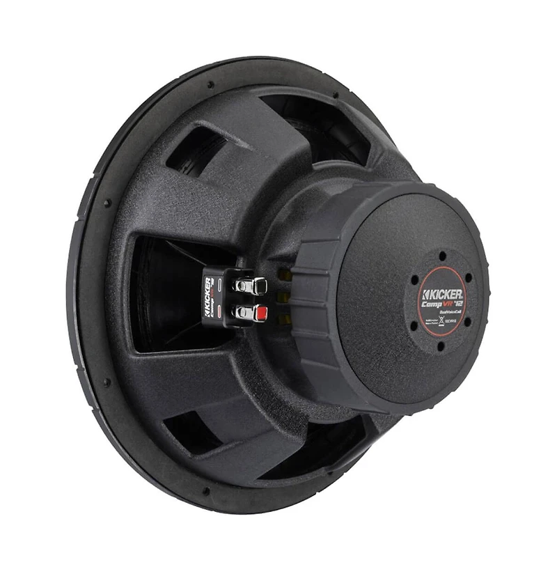 12" CompVR Series 4-Ohm with Dual Voice Coil Subwoofer