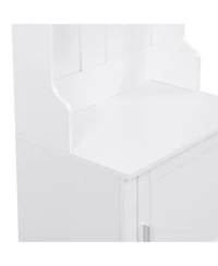 Streamdale Slim Hall Tree with Cabinet & Hooks