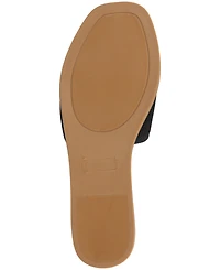 Journee Collection Women's Prisilla Single Band Slide Flat Sandals