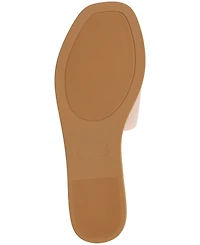 Journee Collection Women's Prisilla Single Band Slide Flat Sandals