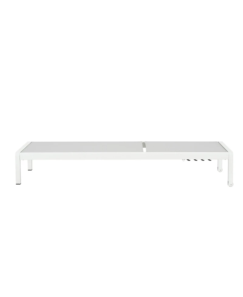 Streamdale Aluminum Outdoor Chaise Lounge Set (2)