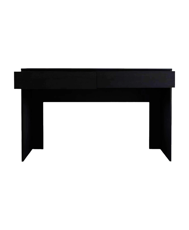 Efficient Computer Desk with Two Drawers – Perfect for Small Office Spaces