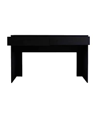 Efficient Computer Desk with Two Drawers – Perfect for Small Office Spaces