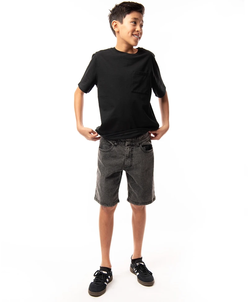 Ring of Fire Big Boys Nouveau Stretch Denim Shorts