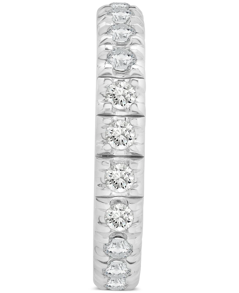 Diamond Stretch Flexible Eternity Band (1 ct. t.w.) 14k White or Yellow Gold