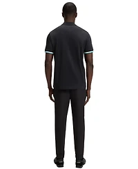 Boss by Hugo Men's Cotton Knit Regular-Fit Paddy Polo Shirt