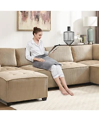 Streamdale U-Shaped Modular Sectional Sofa with Reversible Chaise