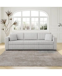 Streamdale 106" Light Gray Modular Sofa - Comfortable, Modern Design