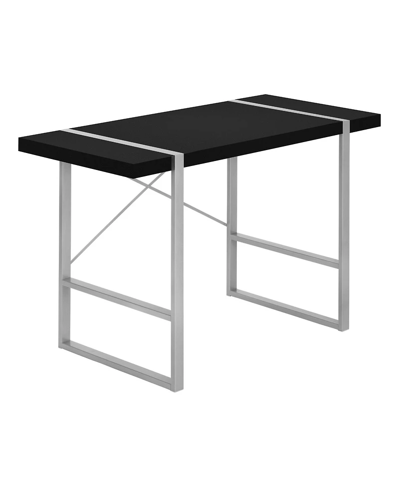 Compact Computer Desk with Sturdy Metal Frame