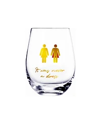 The Wine Savant It Was Never a Dress Wine Glass