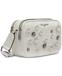 Karl Lagerfeld Paris Karl Maybelle Crossbody with Floral Pins