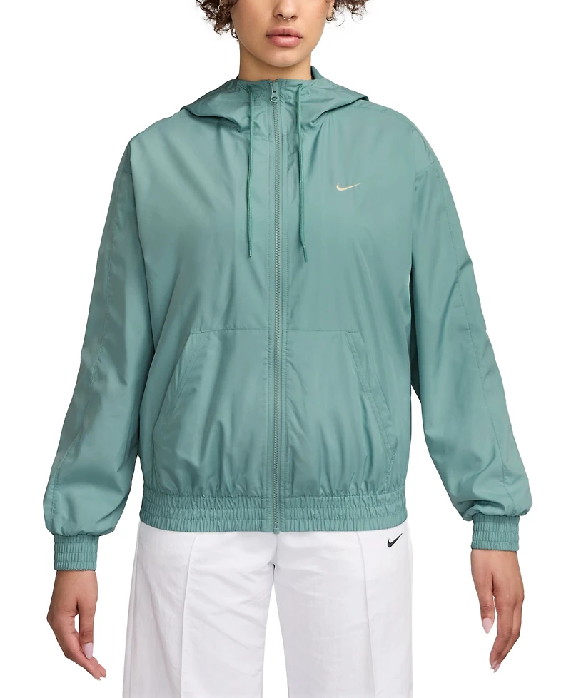 Nike Women's Sportswear Classic Zip-Front Hooded Jacket