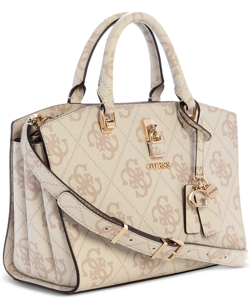 Guess Queensland Luxury 4Q Oversized Logo Satchel Bag