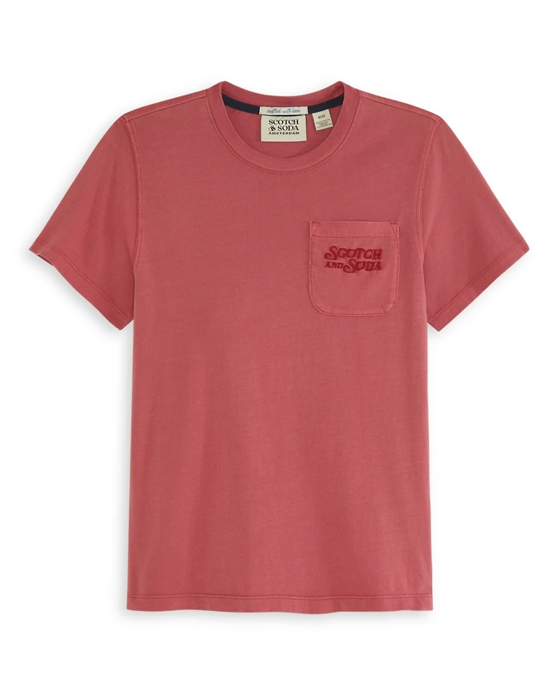 Scotch & Soda Big Boys Garment Wash T-Shirt