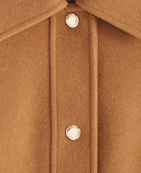 Michael Kors Women's Collared Button-Front Coat, Exclusively at Macy's