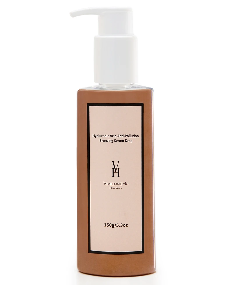 Vivienne Hu Bronzing Hyaluronic Acid Serum Drops, 5.3 oz.