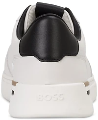 Boss by Hugo Men's Clint Leather Tennis-Style Sneakers