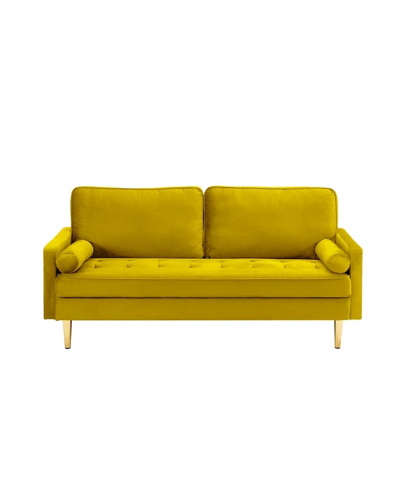 Streamdale Velvet Sofa 65 inch