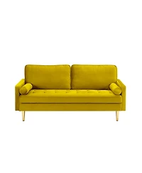 Streamdale Velvet Sofa 65 inch