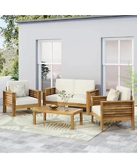 Streamdale 4 Seater Outdoor Lounge Chair Set