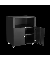 Streamdale Mobile Printer Stand with File Cabinet
