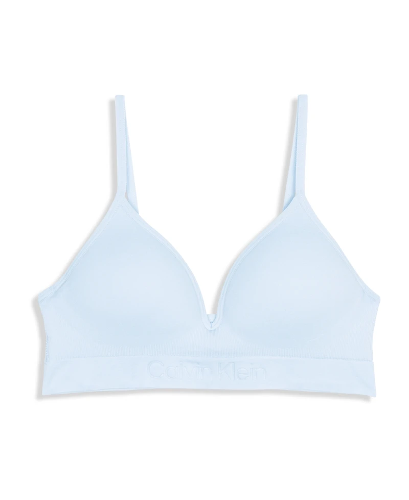 Calvin Klein Big Girls Seam-free Embossed Hybrid Bra