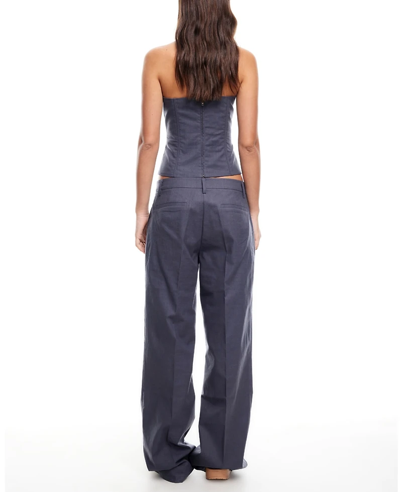 Lioness Women's Untamed Cotton Strapless Top