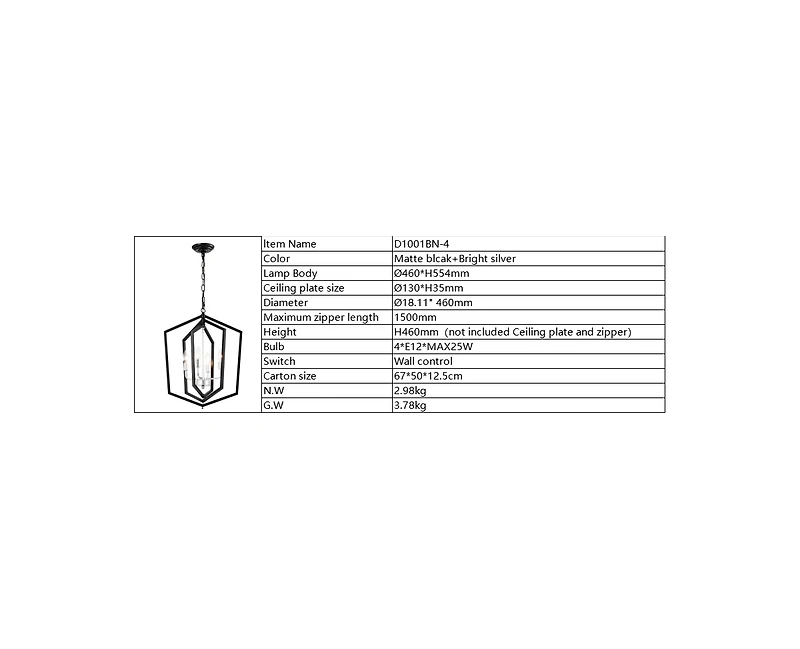 Streamdale Matte Black Farmhouse Kitchen Chandeliers with Adjustable Height