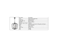 Streamdale Matte Black Farmhouse Kitchen Chandeliers with Adjustable Height