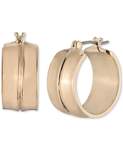 Lauren Ralph Polished Small Huggie Hoop Earrings, 0.65"
