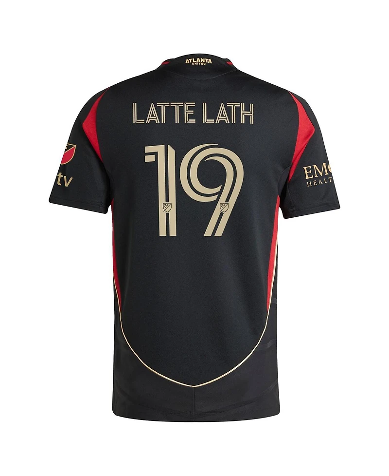 Adidas Men's Emmanuel Latte Lath Black Atlanta United Fc 2025 The Connector Authentic Player Jersey