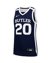 Nike Big Boys and Girls 20 Navy Butler Bulldogs Replica Basketball Jersey