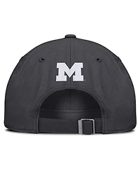 Jordan Men's Anthracite Michigan Wolverines Club Adjustable Hat
