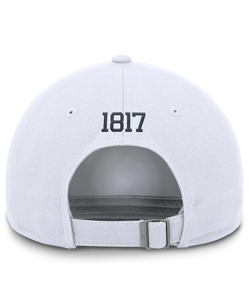 Nike Men's White Michigan Wolverines Club Swoosh Performance Adjustable Hat
