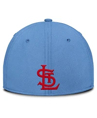 Nike Men's Light Blue/ St. Louis Cardinals Rise Swoosh Performance Flex Hat