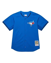 Mitchell & Ness Men's Jose Bautista Blue Toronto Jays Authentic Batting Practice Jersey