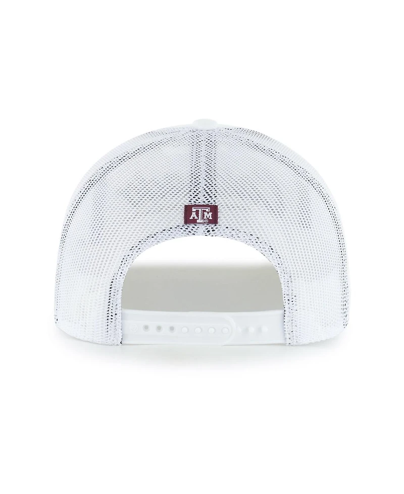 '47 Brand Men's White Texas A&M Aggies Garner Rope Trucker Adjustable Hat