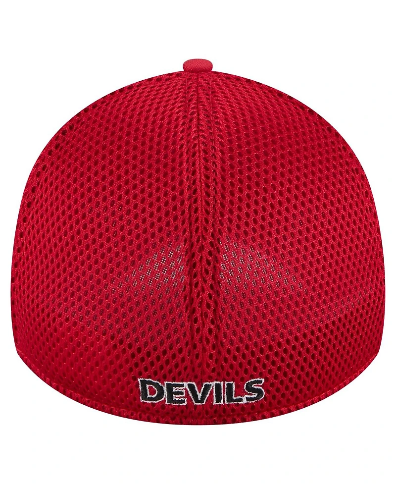 New Era Men's Red Jersey Devils Active Subtle Camo 39THIRTY Flex Hat