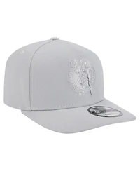 New Era Men's Gray Boston Celtics Colorpack A-Frame Pinch Front 9FIFTY Snapback Hat