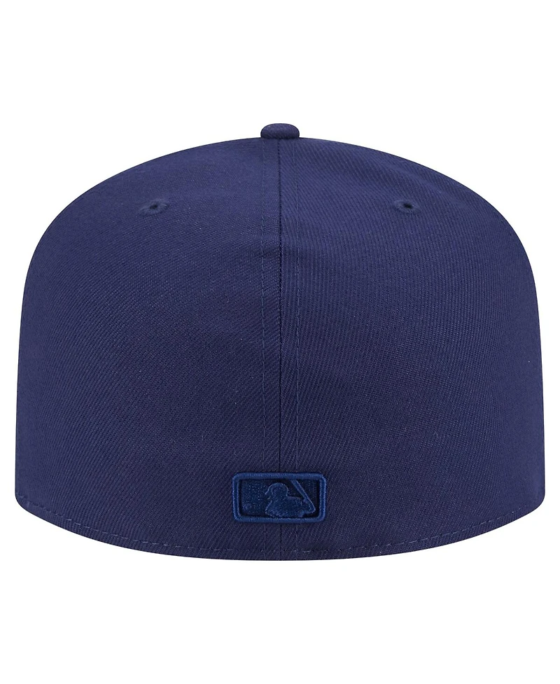 New Era Men's Navy Washington Nationals Color Pack A-Frame 59FIFTY Fitted Hat