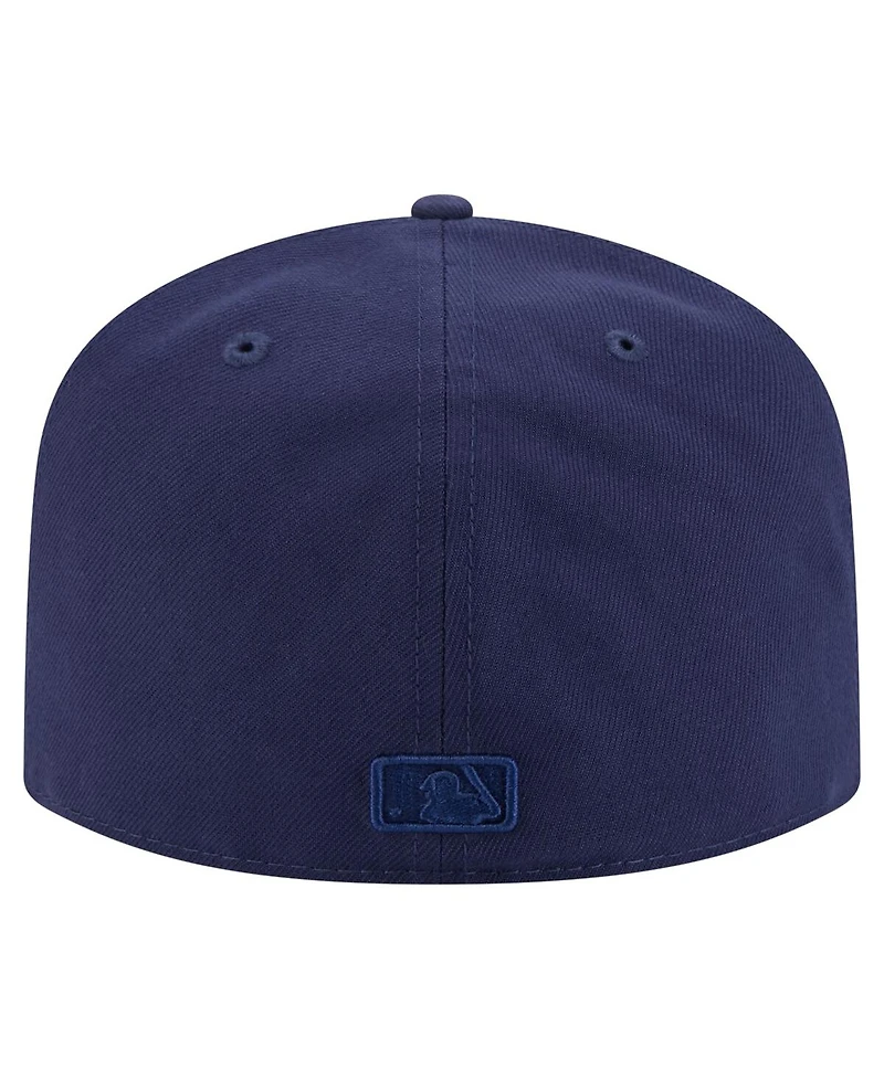 New Era Men's Navy St. Louis Cardinals Color Pack A-Frame 59FIFTY Fitted Hat